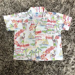 Size 6-12m Old Navy Hawaiian shirt